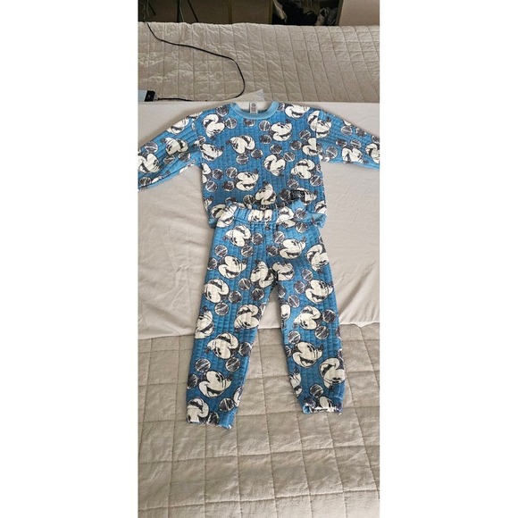 Disney Other - Boys Disney Mickey Mouse sweat outfit Set 4T Blue White
